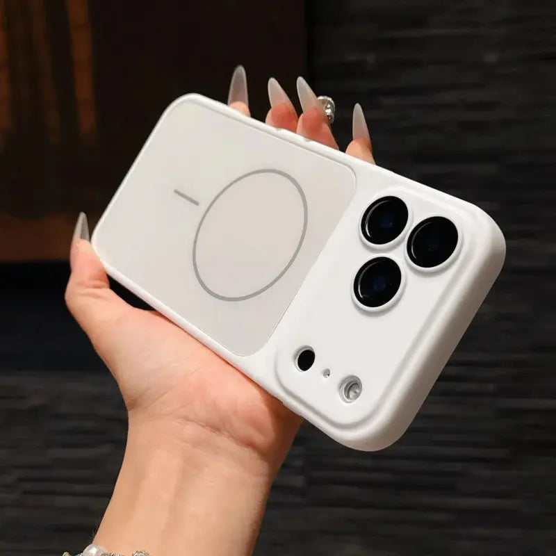 Luxury for Magsafe Magnetic Case for Iphone 16 plus Quickly Converts 17Air 17 16 15 14 13 Pro Max Shockproof Silicone TPU Soft Case