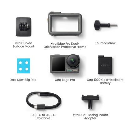 Live Exclusive Offer: Xtra Edge Pro 4K Action Camera with 1/1.3" Sensor and Night Vision Capability