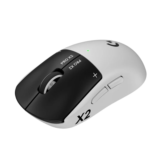 Logitech PRO X2 SUPERSTRIKE LIGHTSPEED Wireless Gaming Mouse, Ultra-Fast Performance, Ultra Lightweight (61 G), Customizable Click Haptics, USB-C Charging, for Pc/Mac/Laptop