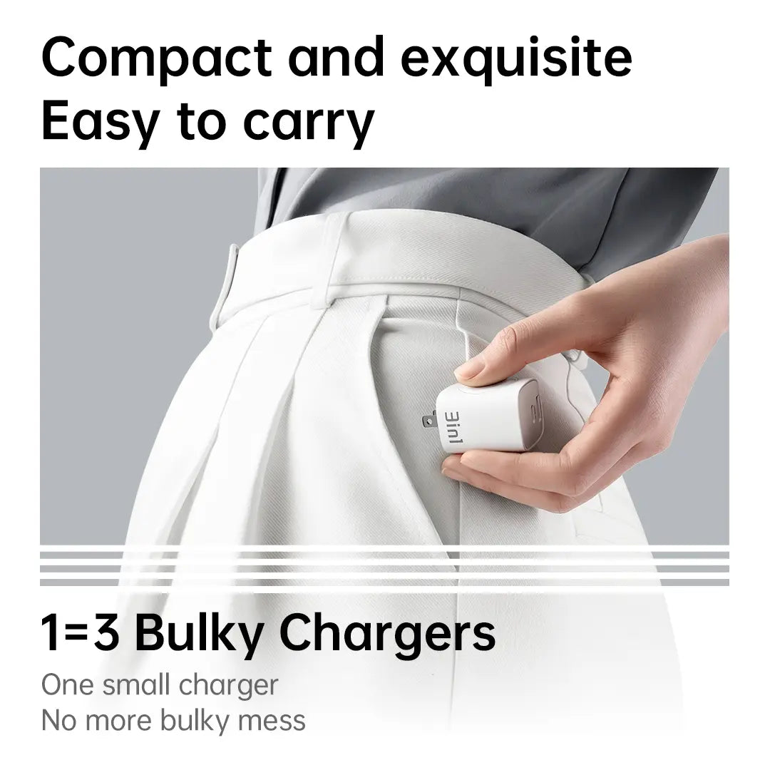2 Pack 3-In-1 Charger Block Compatible with Apple Watch, Built-In Watch Charger, USB-C USB-A Wall Charger for Iphone, Airpods, Traveling Gadgets